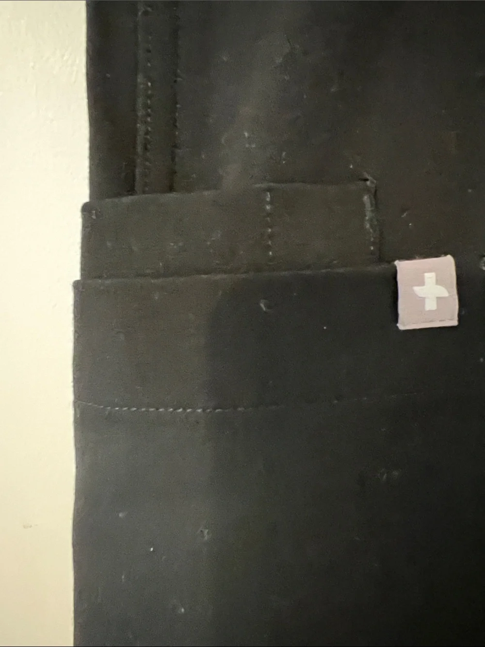 Figs Technical Collection Men's Black Drawstring scrub Pants